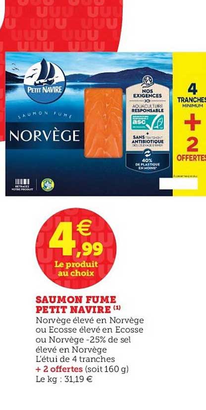 Saumon Fumé Petit Navire