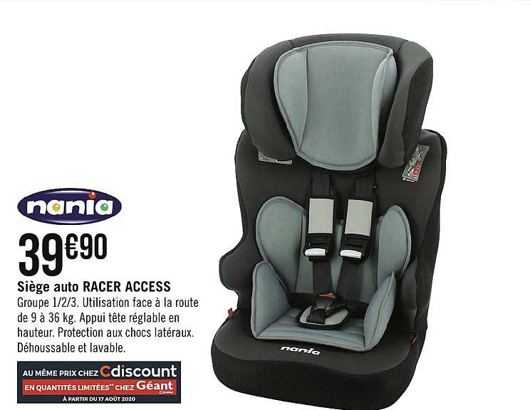 Siège Auto Racer Access Nania