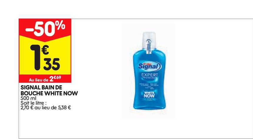 Signal Bain De Bouche White Now