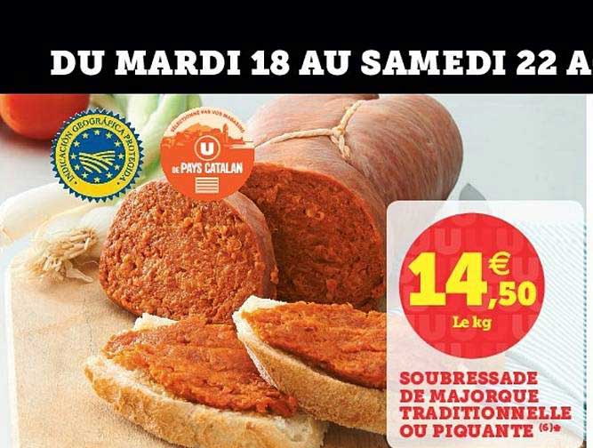 soubressade de majorque traditionnelle ou piquante