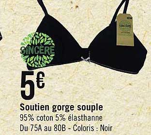 Soutien Gorge Souple Sincère