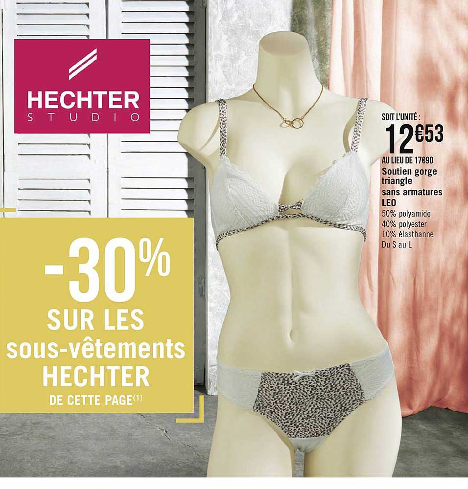 soutien gorge triangle sans armatures leo hechter studio