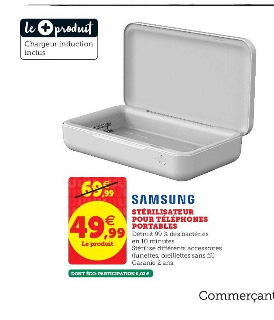 Stérilisateur Pour Téléphones Portables Samsung