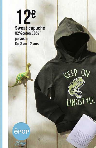 Sweat Capuche êpop