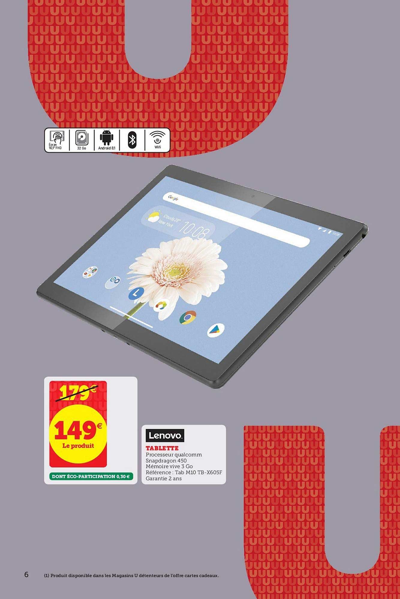 tablette tab m10 lenovo