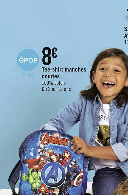 tee shirt manches courtes êpop