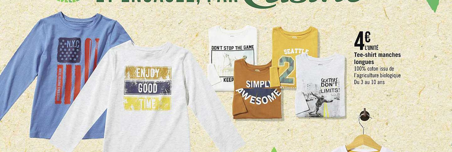 tee shirt manches longues