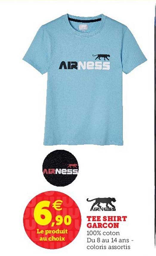 teeshirt garçon airness
