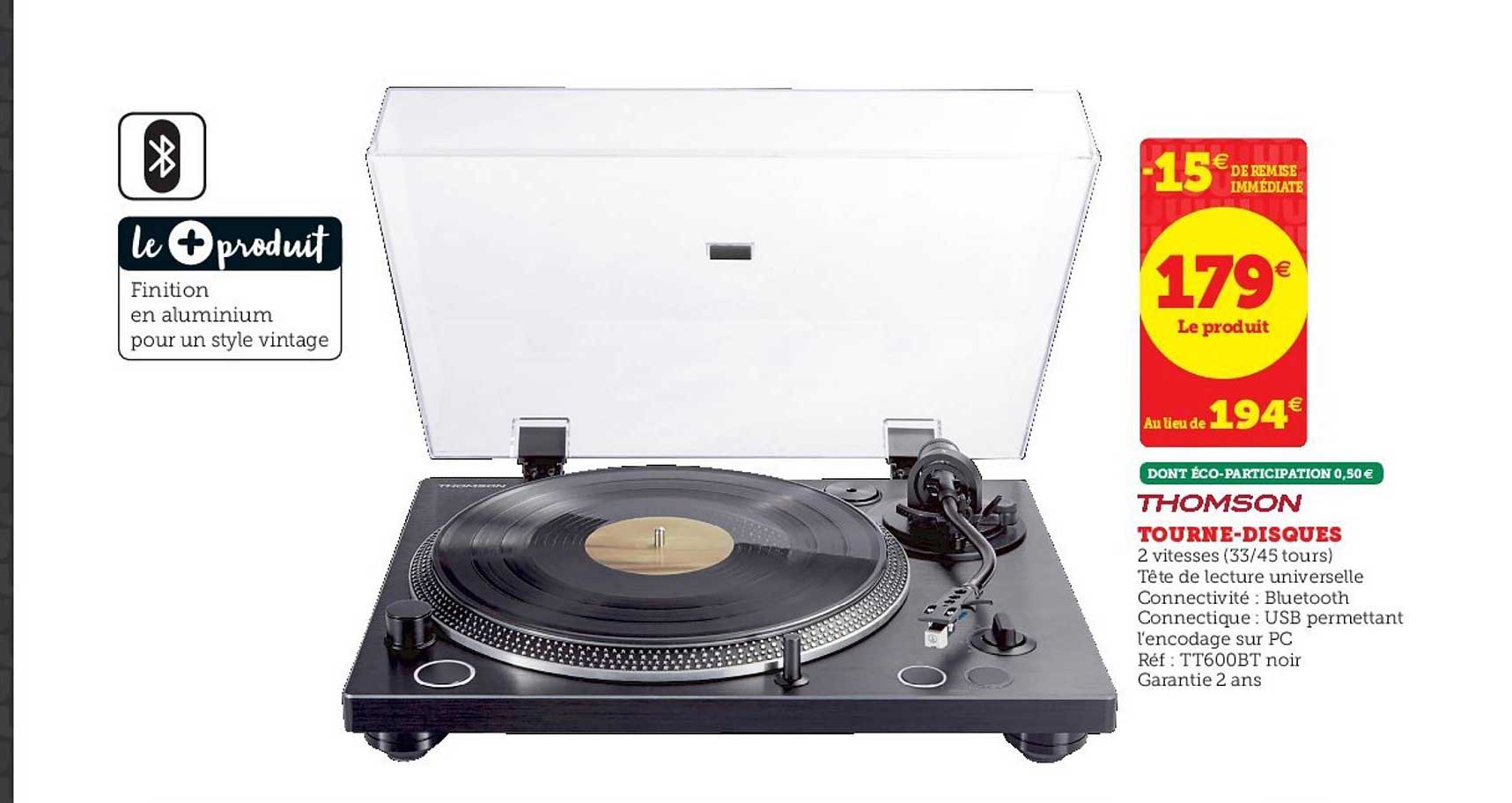 tourne disques thomson