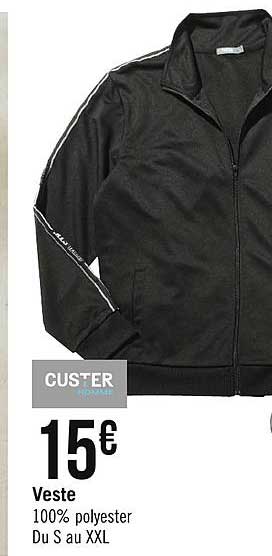 veste custer homme