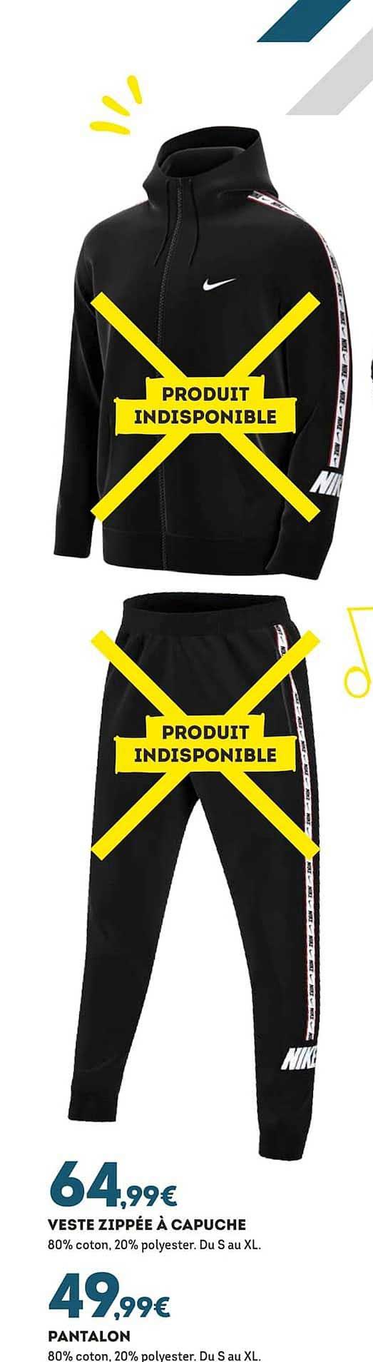 veste zippée à capuche pantalon