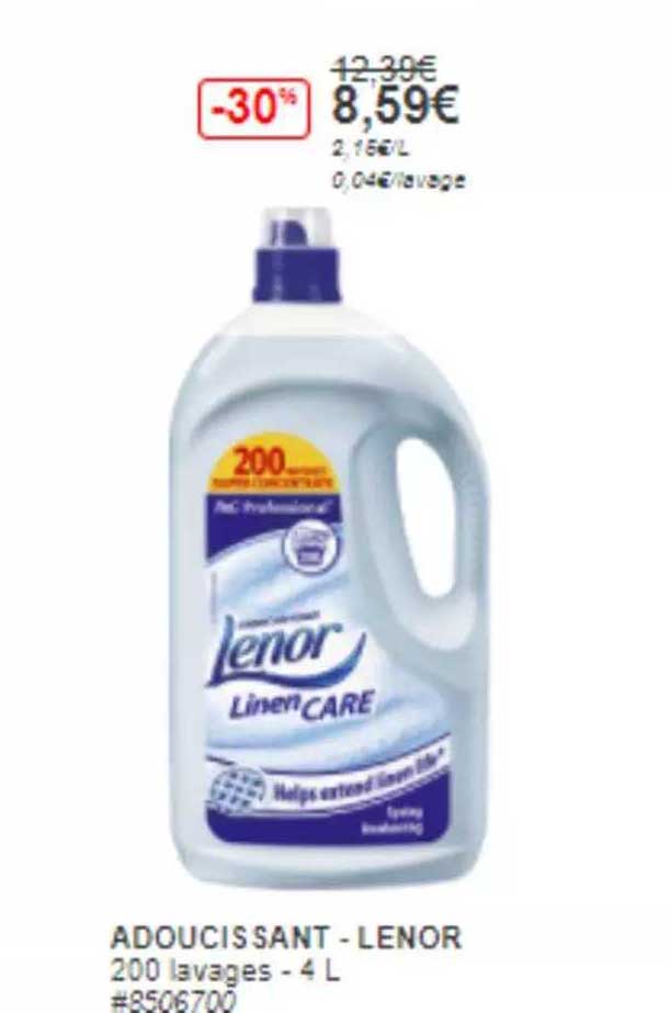 Adoucissant - Lenor