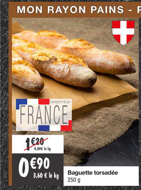 baguette torsadée