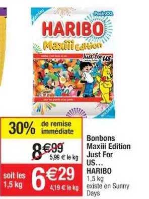 bonbons maxii edition just for us.. haribo
