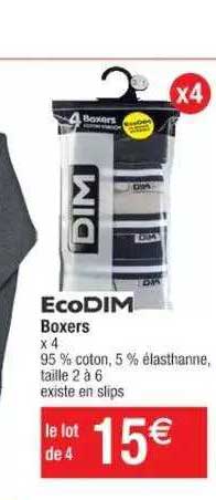 Boxers Ecodim