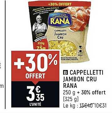 Cappelletti Jambon Cru Rana