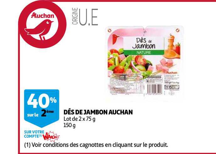 Dés De Jambon Auchan