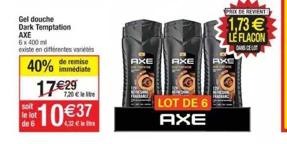Gel Douche Dark Temptation Axe