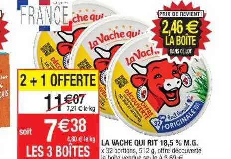 la vache qui rit 18,5% m.g.