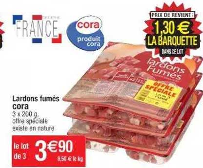 Lardons Fumés Cora