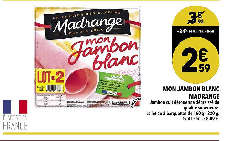 mon jambon blanc