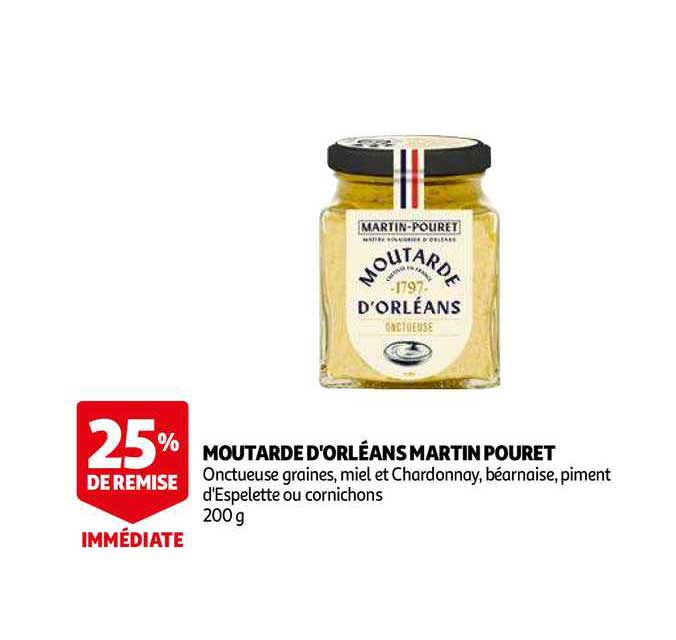 moutarde d'orléans martin pouret
