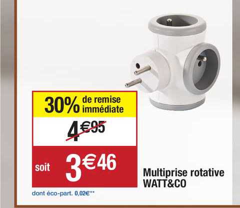 Multiprise Rotative Watt&co
