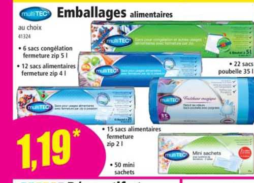multitec emballages alimentaires
