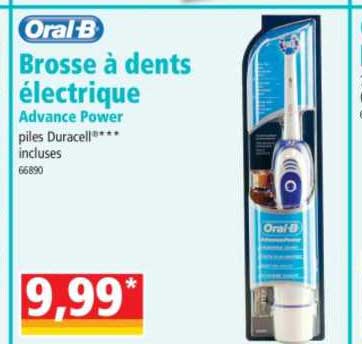 oral-b brosse à dents électrique advance power