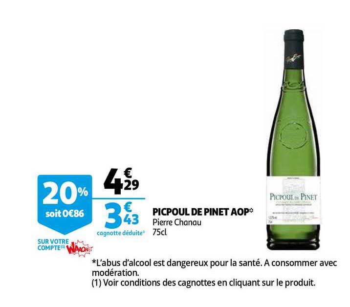 picpoul de pinet aop pierre chanau