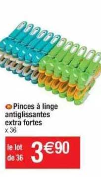 pinces à linge antiglissantes extra fortes