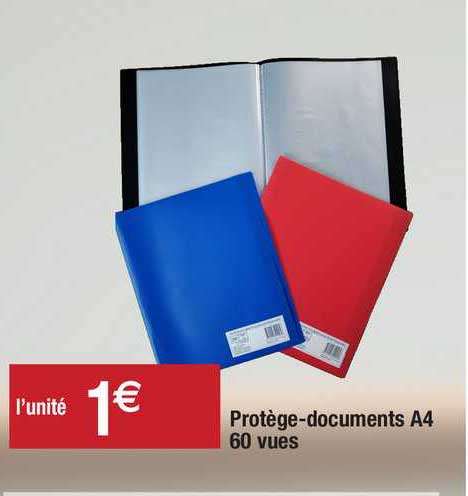 protège-documents a4 60 vues