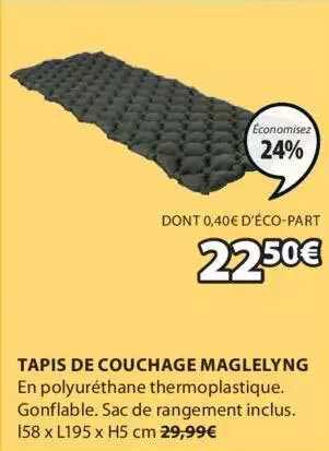 Tapis De Couchage Maglelyng