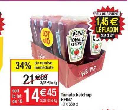 tomato ketchup heinz