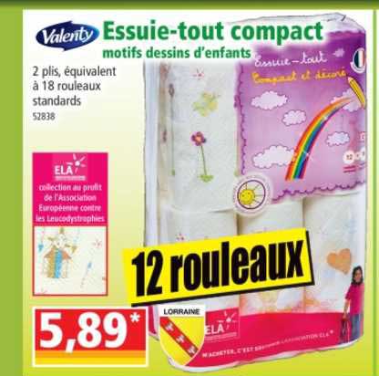 valenty essuie-tout compact