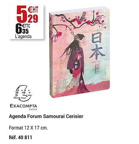 agenda forum samourai cerisier