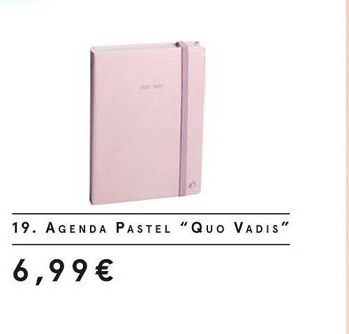 agenda pastel quo vadis