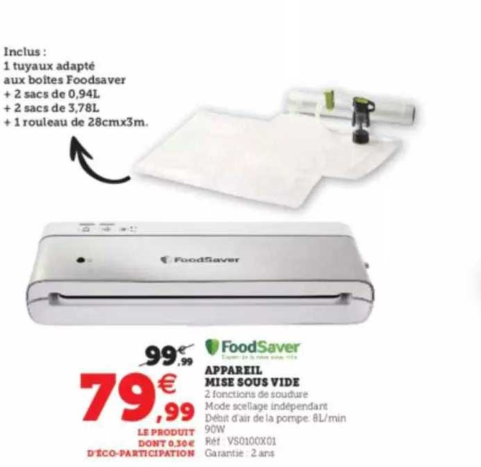 appareil mise sous vide foodsaver