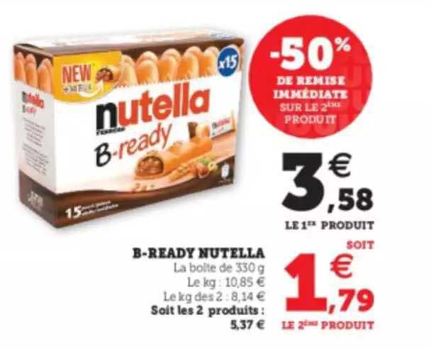 b-ready nutella