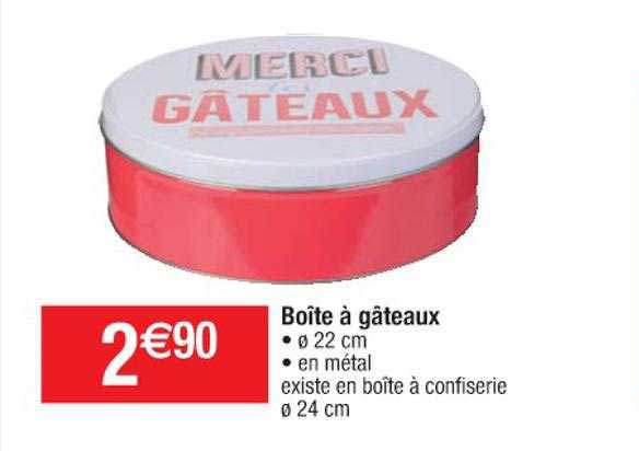 Boîte à Gâteaux