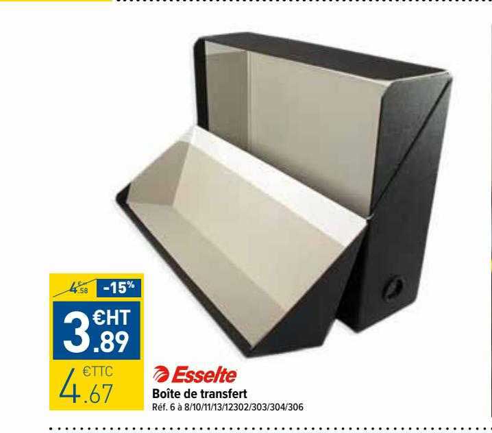 boîte de transfert esselte