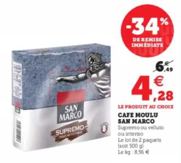 café moulu san marco