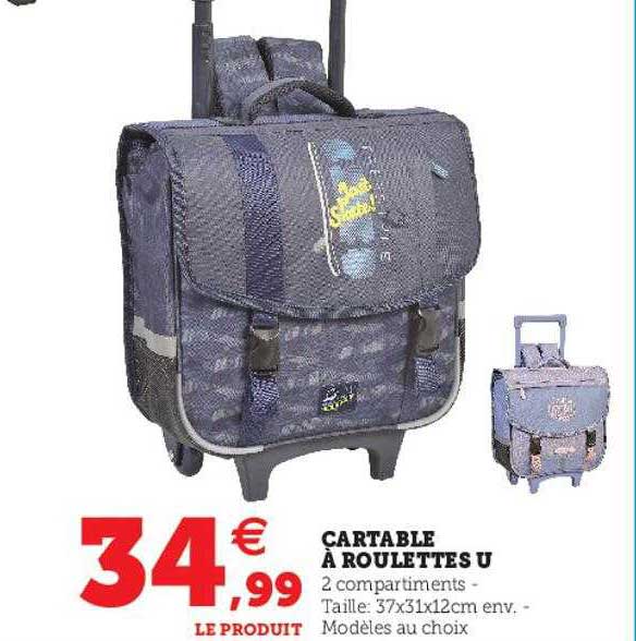 Cartable à Roulettes U
