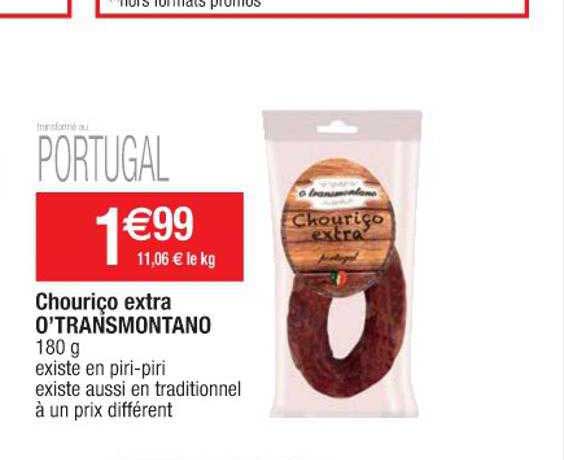 Chouriço Extra O'transmontano