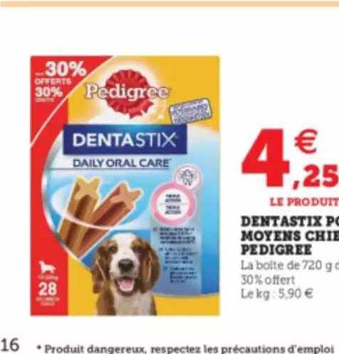 dentastix daily oral care pedigree