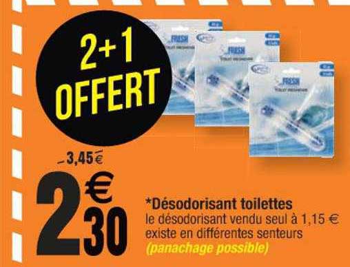 Désodorisant Toilettes