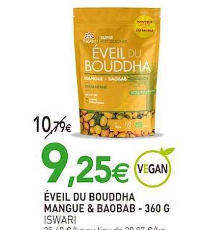 éveil du bouddha mangue & baobab