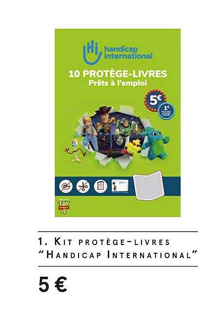 kit protège-livres handicap international