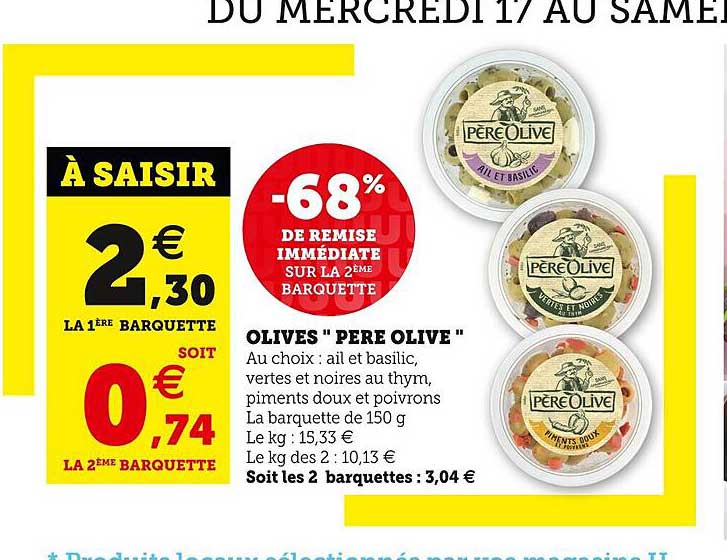 Olives "père Olive"