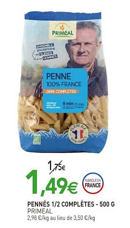 pennés 1-2 complètes primeal